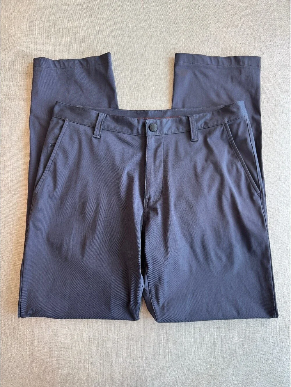 Rhone Commuter Pants Gray Blue Performance Stretch Size 32
